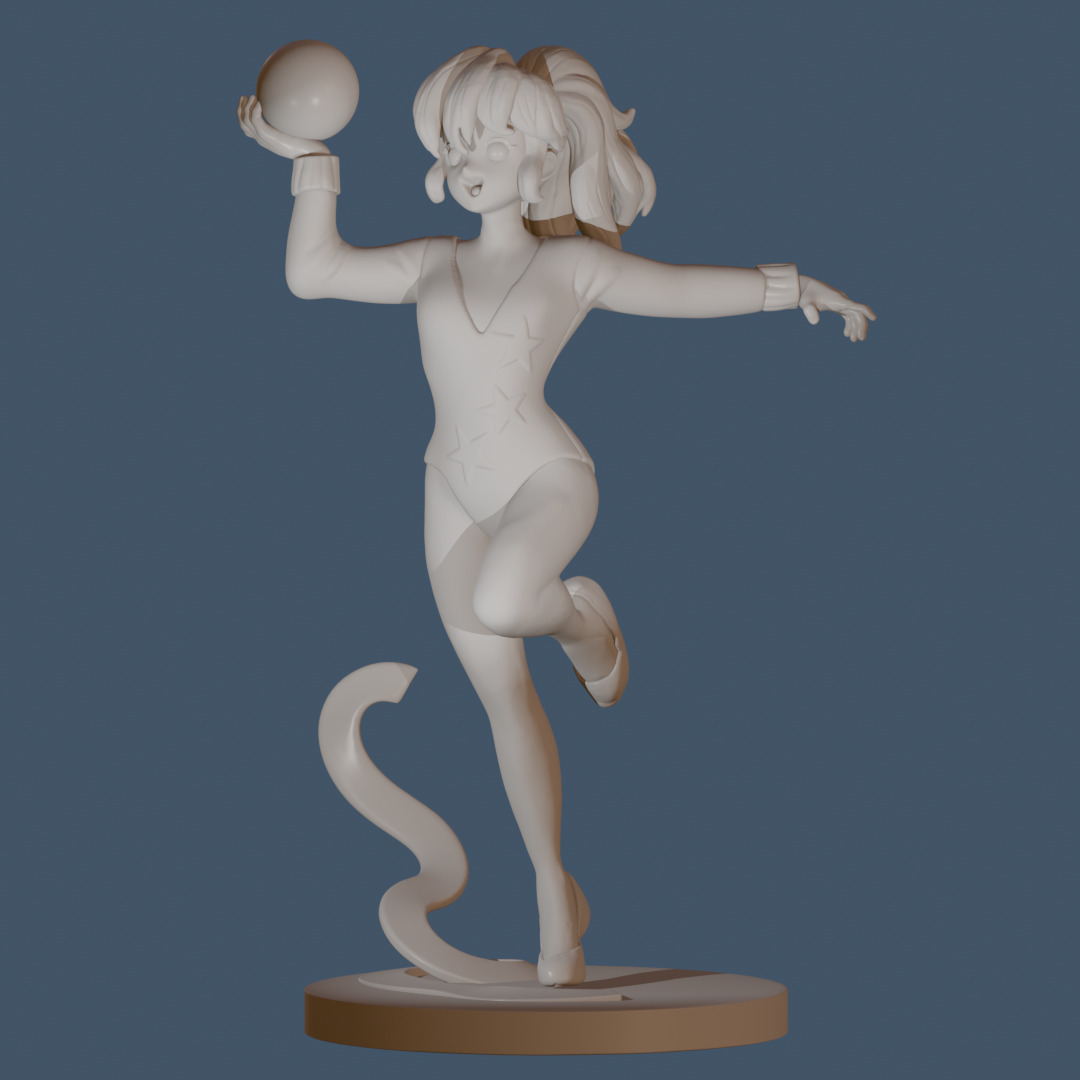 Hikari  La leggenda di Hikari  Modello STL per stampa 3D 3D print model_1