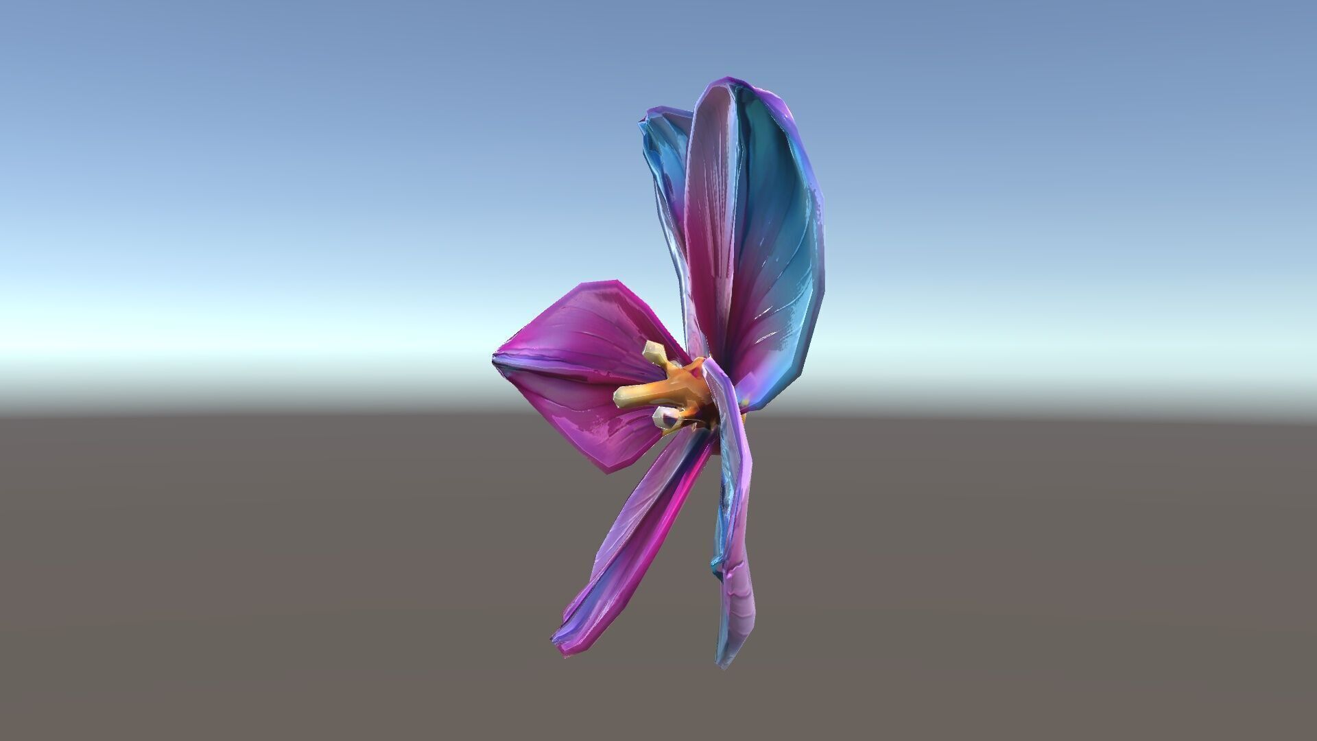 Vibrant Multicolor Flower Model Pack for D Rendering and Anim... Low-poly 3D model_13