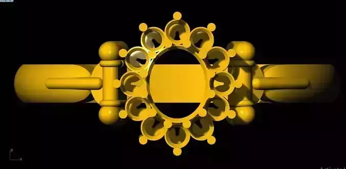 cluster ring 3dm file