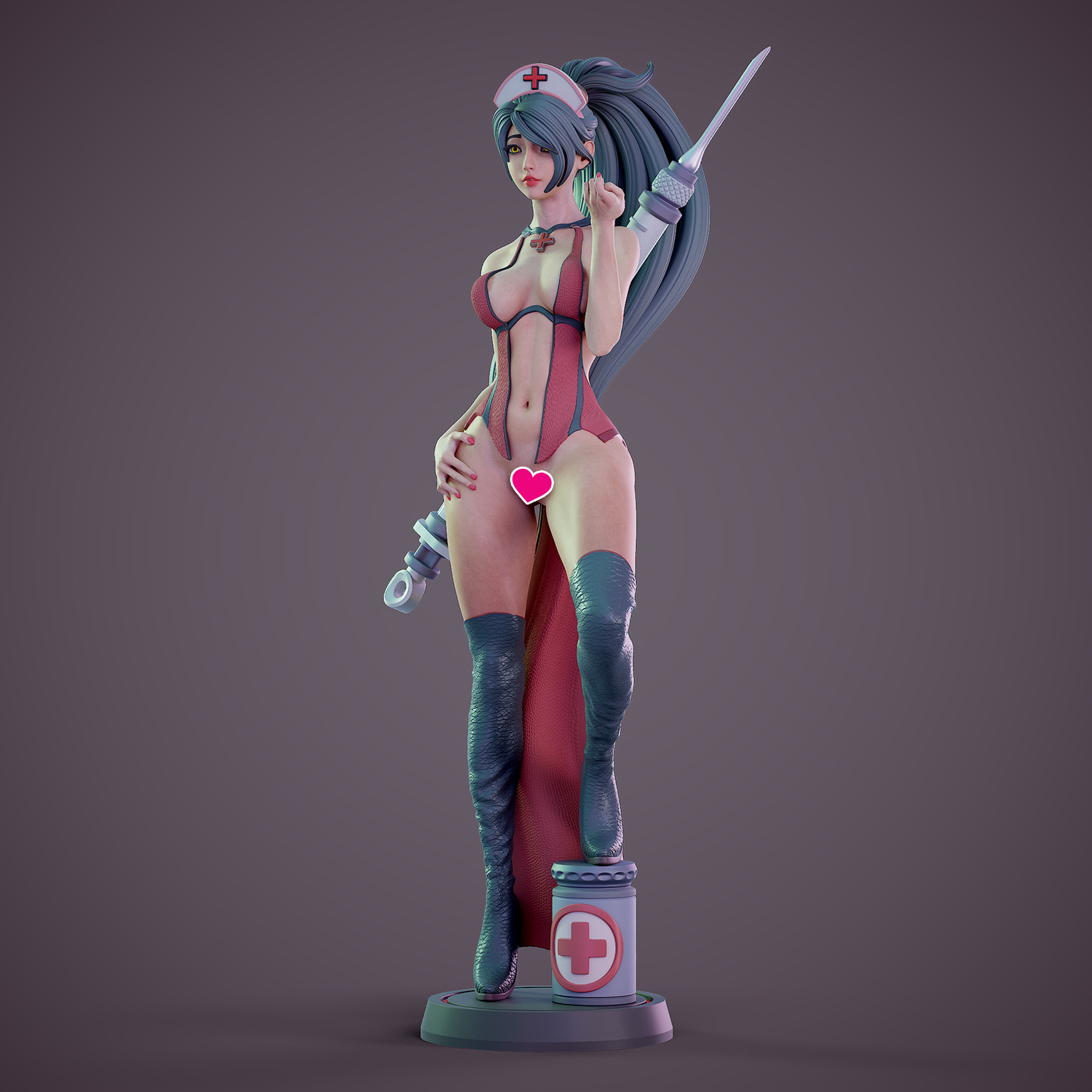 Sweet nurse - d 3D print model_5