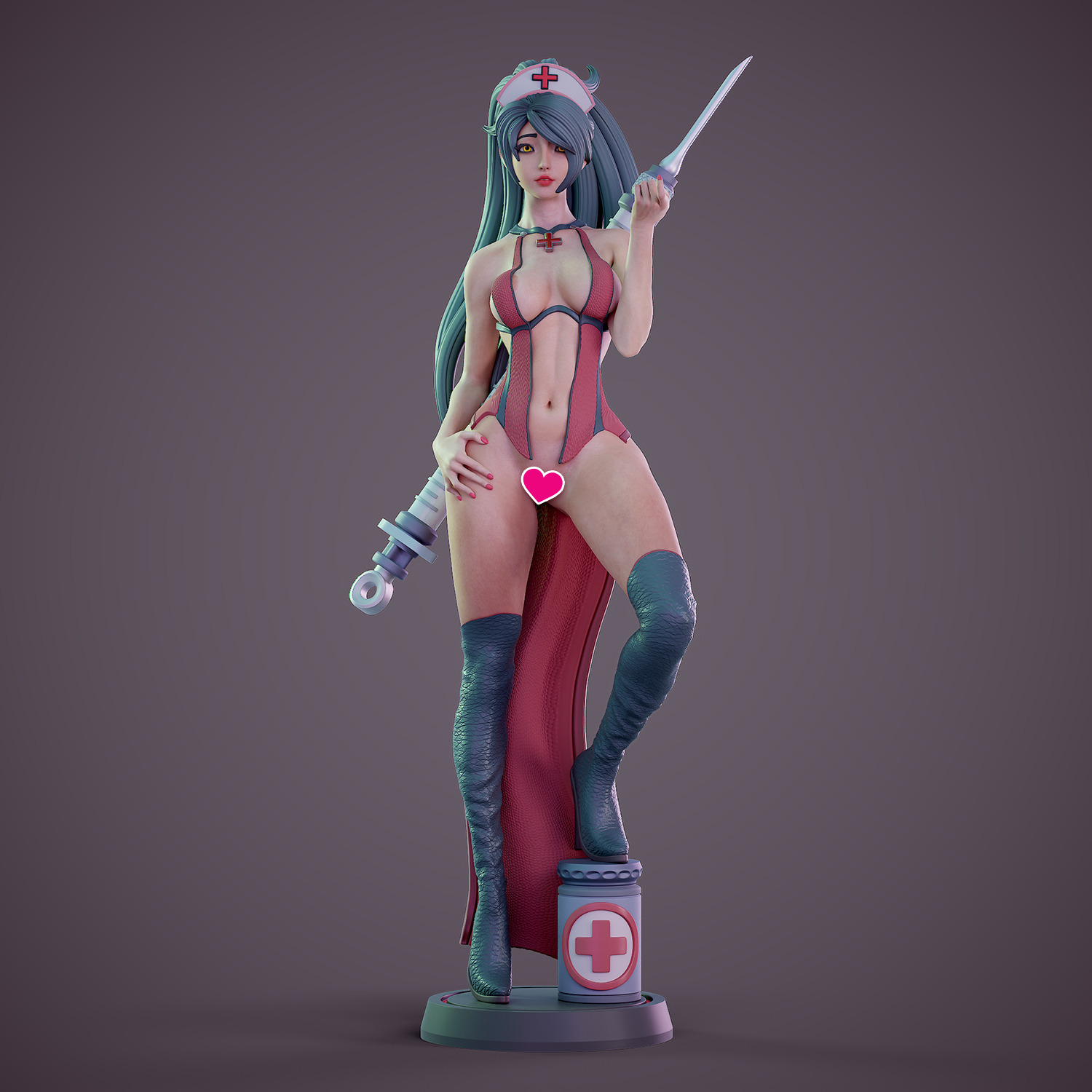 Sweet nurse - d 3D print model_1