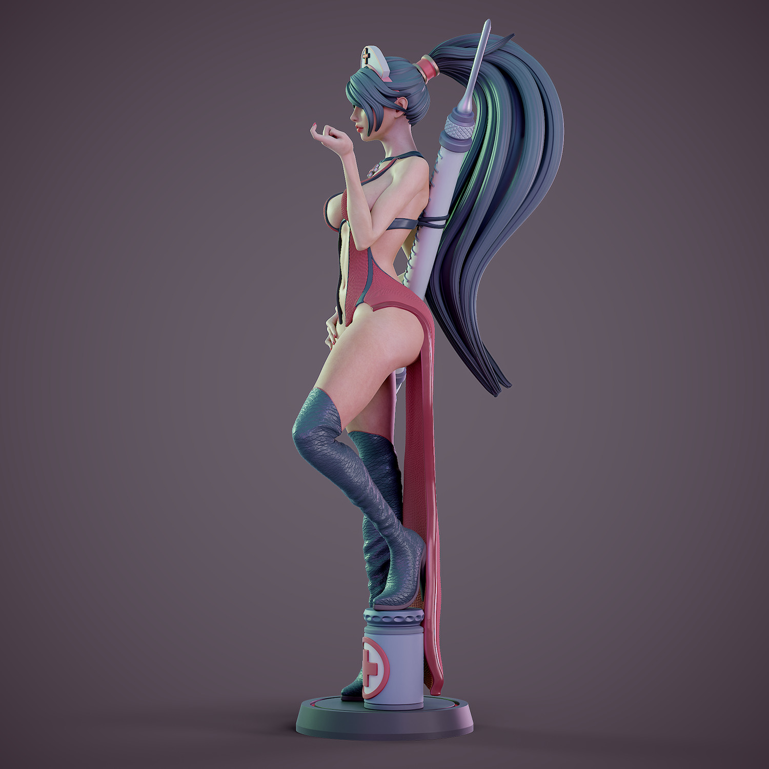 Sweet nurse - d 3D print model_6