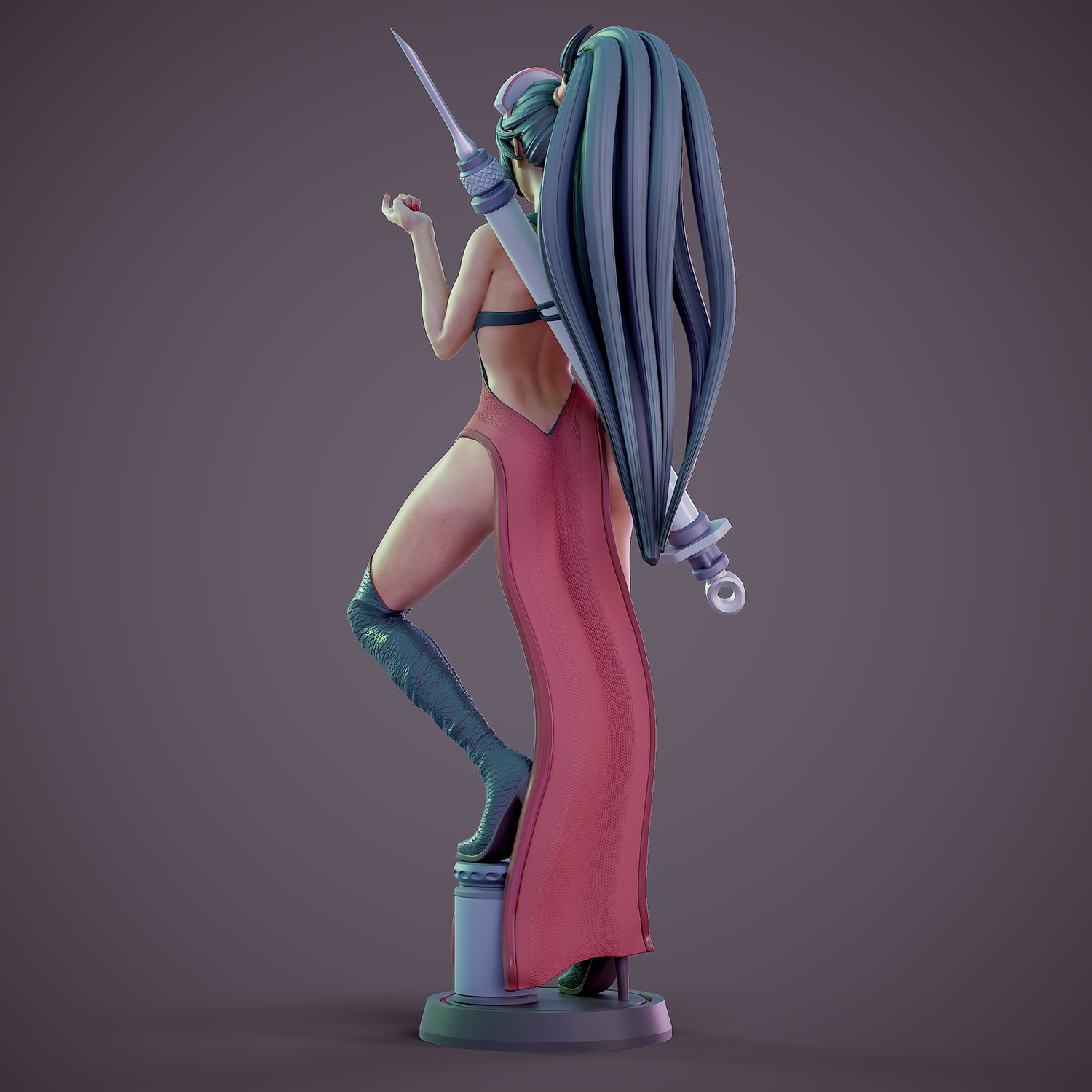 Sweet nurse - d 3D print model_8