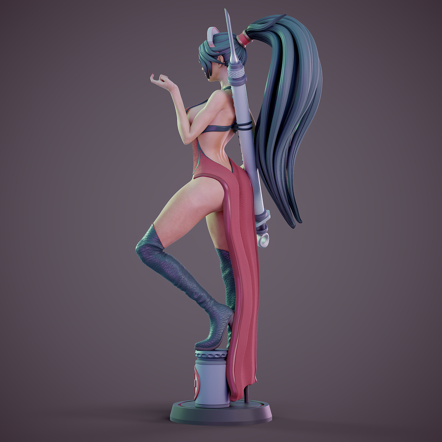 Sweet nurse - d 3D print model_7