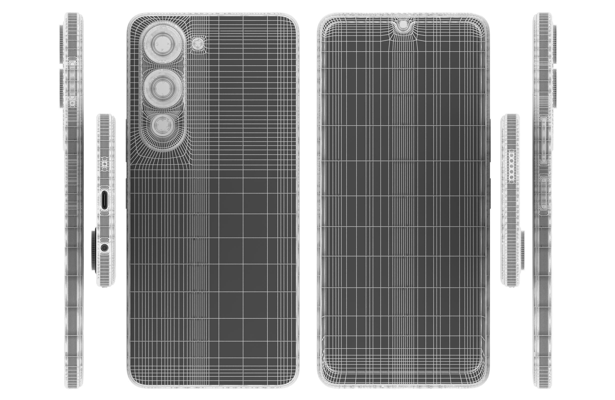 Vivo Y19 5G Titanium Silver 3D model_17