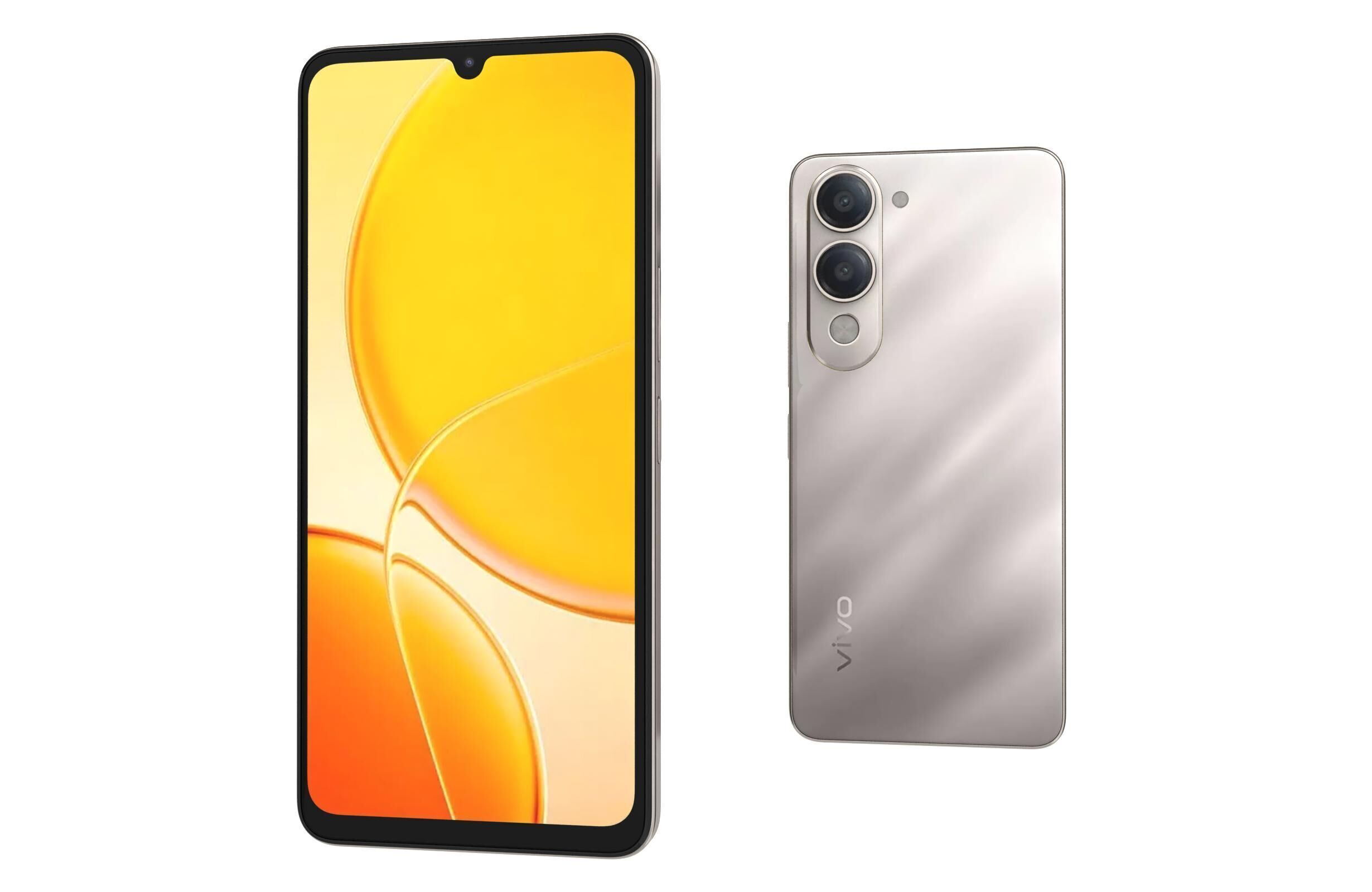 Vivo Y19 5G Titanium Silver 3D model_6