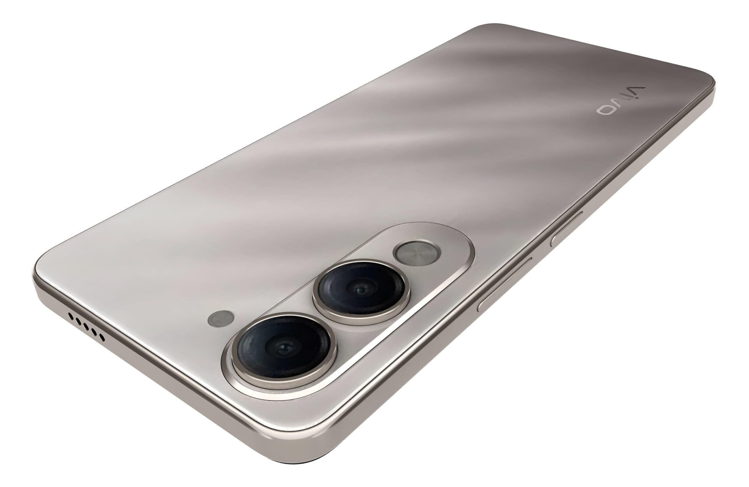 Vivo Y19 5G Titanium Silver 3D model_15