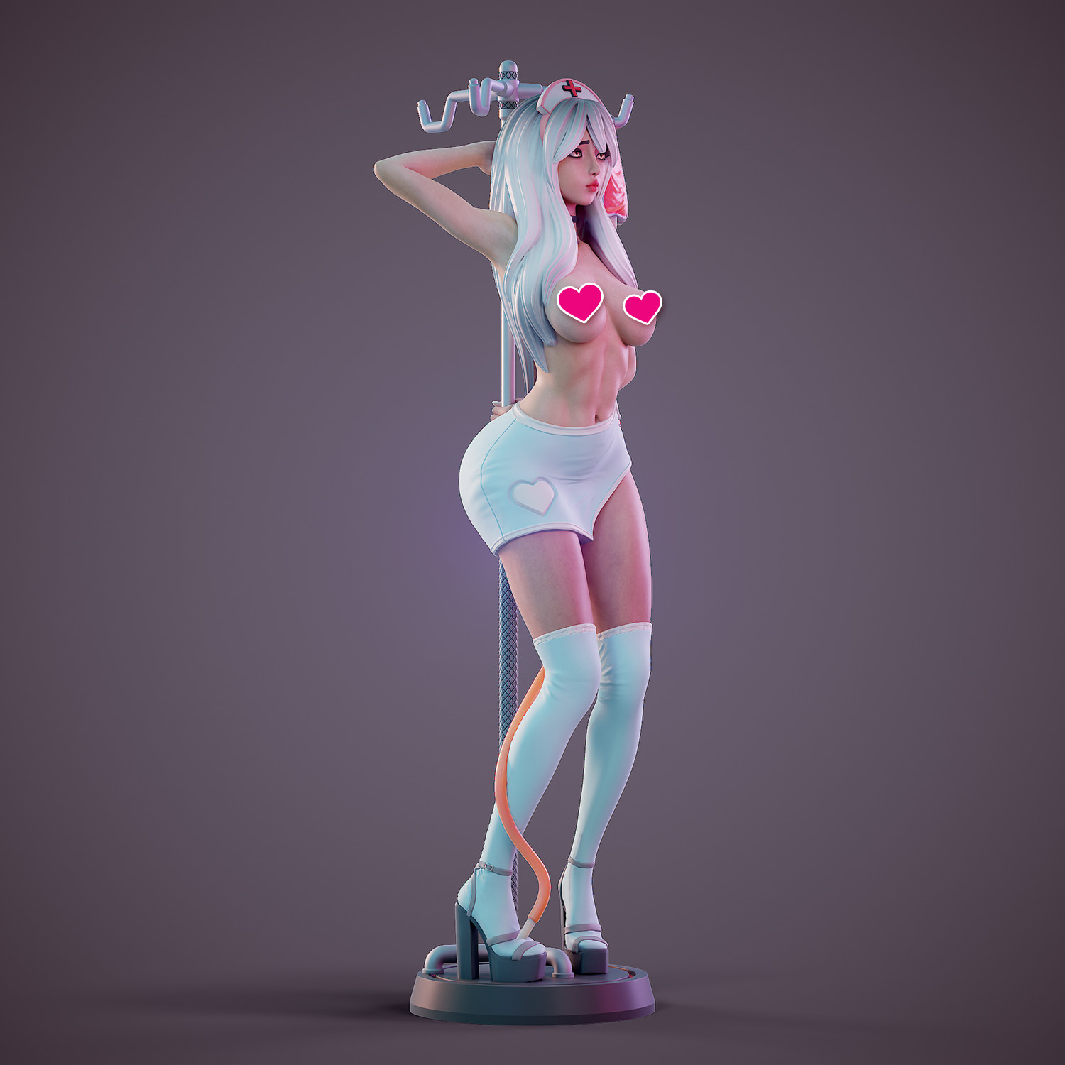 Sweet nurse - f Free 3D print model_12