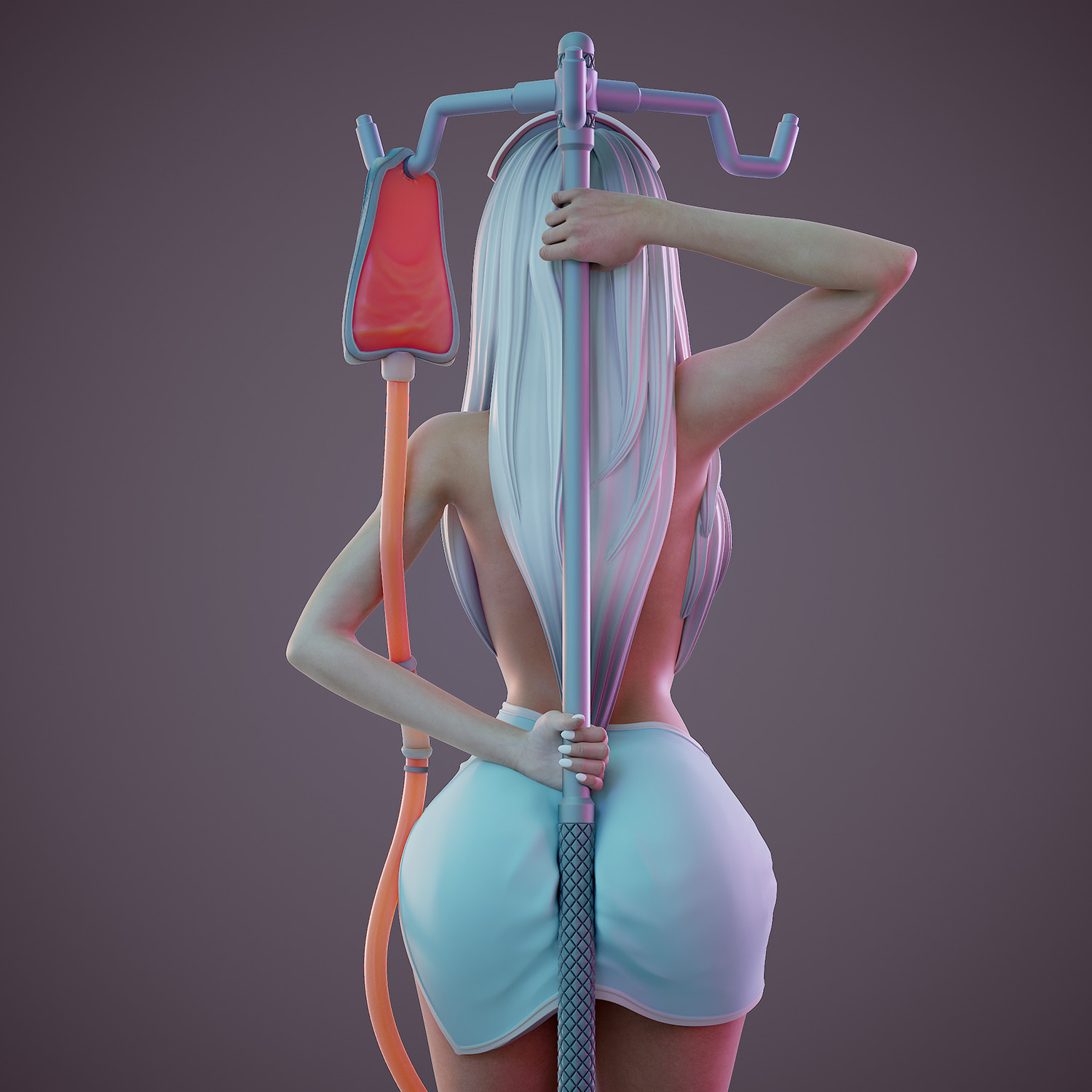 Sweet nurse - f Free 3D print model_15