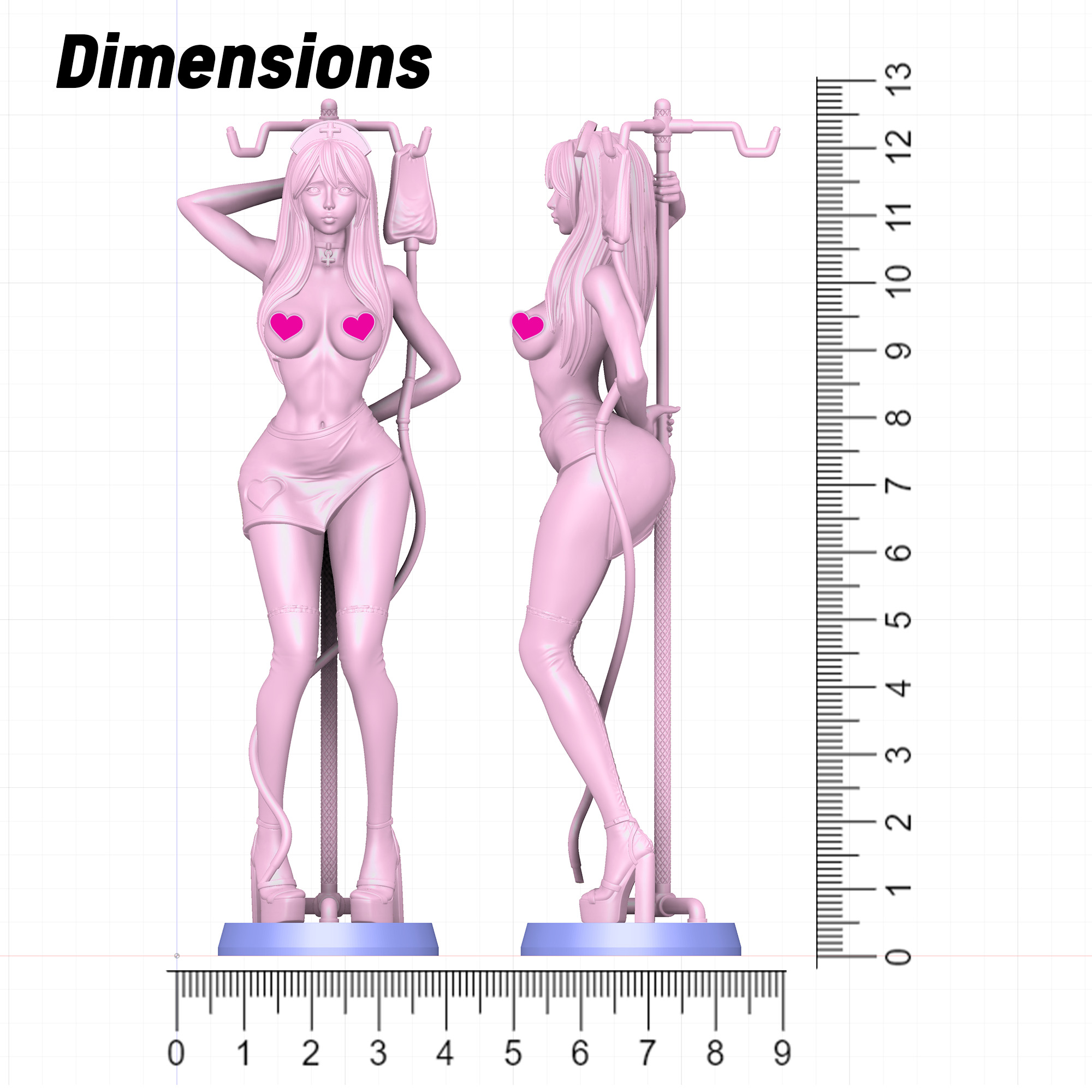 Sweet nurse - f Free 3D print model_18