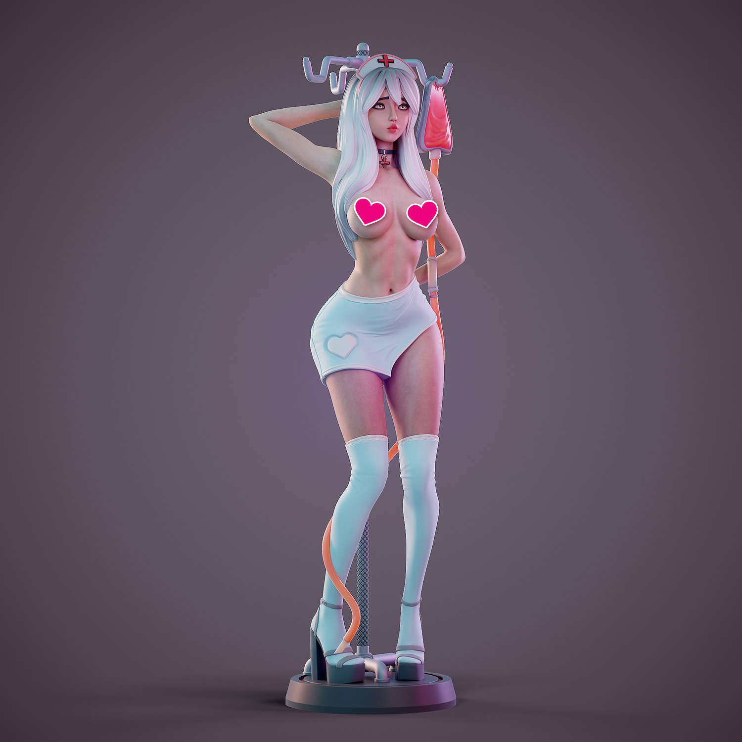 Sweet nurse - f Free 3D print model_13