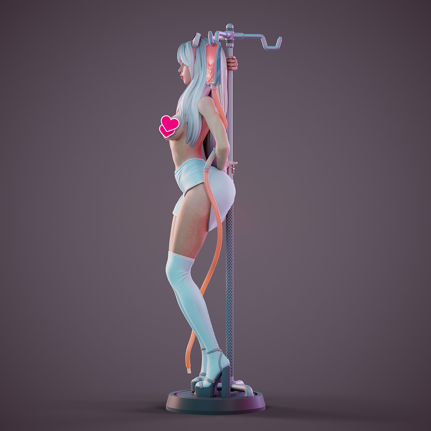 Sweet nurse - f Free 3D print model_6