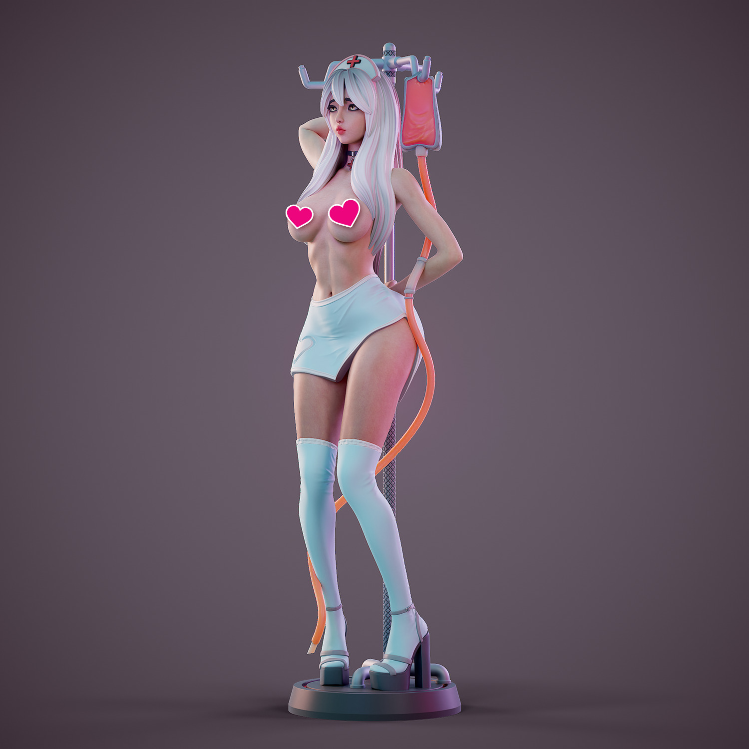 Sweet nurse - f Free 3D print model_5