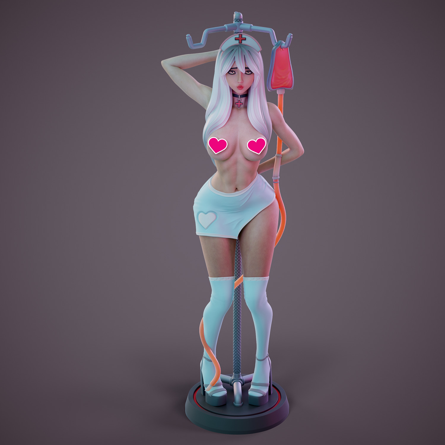 Sweet nurse - f Free 3D print model_14
