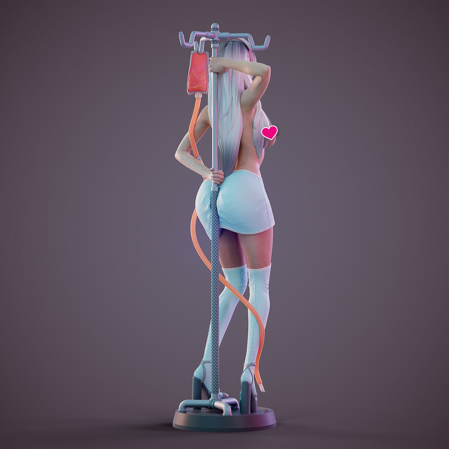 Sweet nurse - f Free 3D print model_9