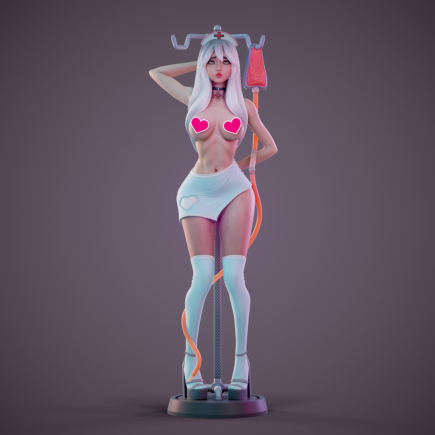 Sweet nurse - f Free 3D print model_1