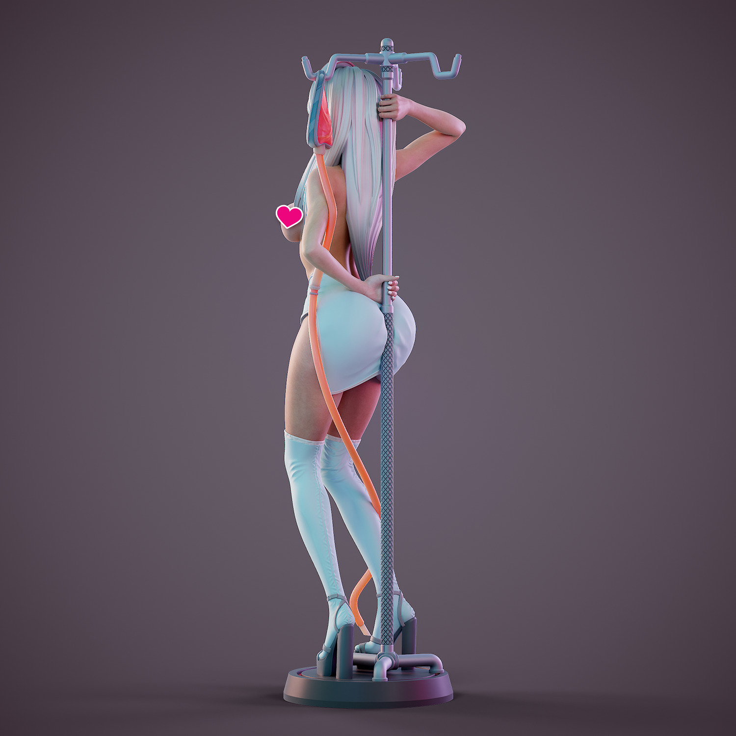 Sweet nurse - f Free 3D print model_7