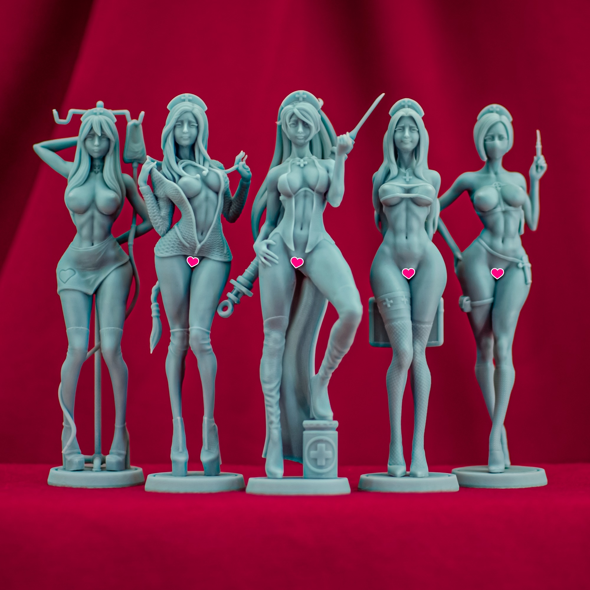 Figurine collection - Let me heal you - 5 pieces _1