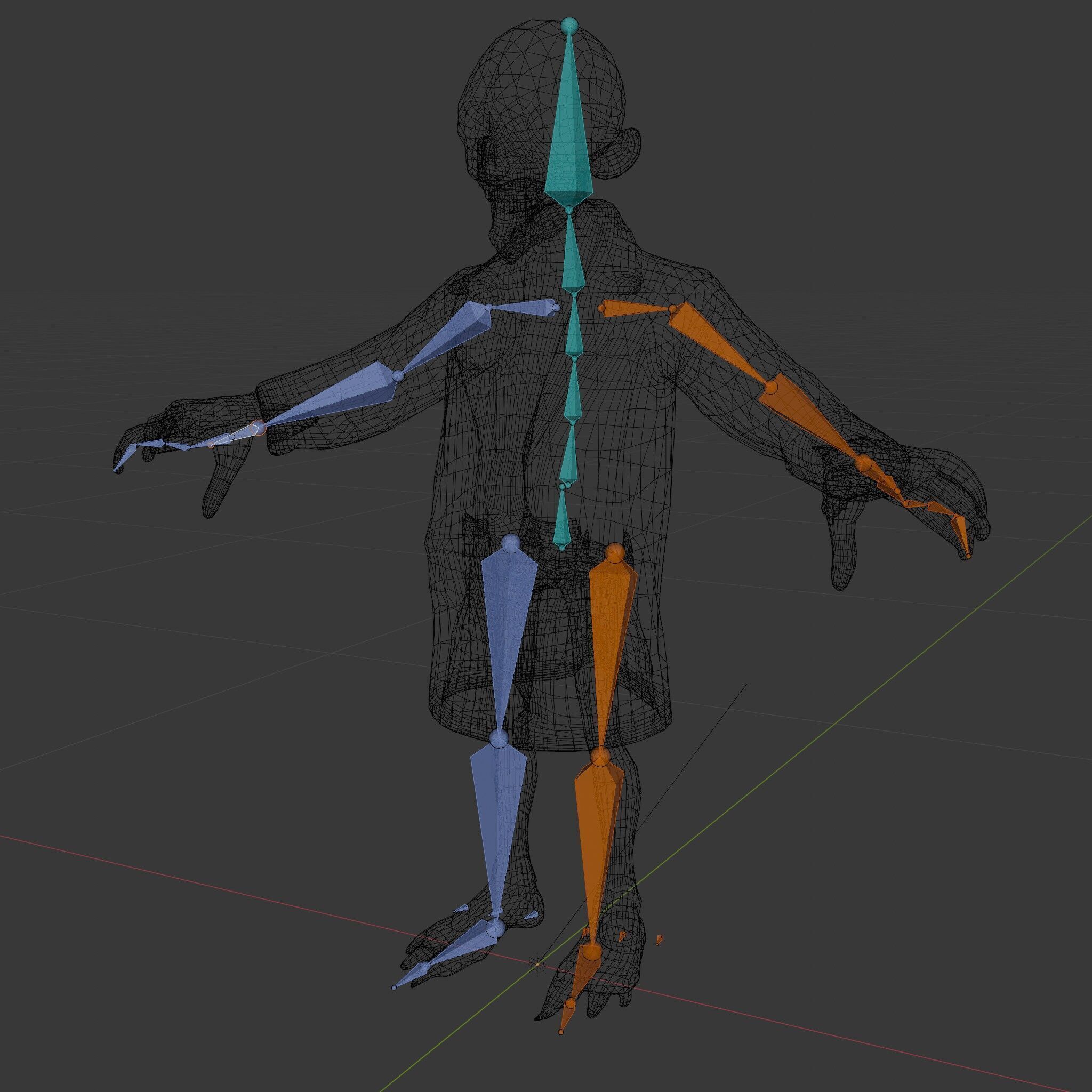 Zombie Scientist D Character Model with PBR Textures and Anim... Low-poly 3D model_22