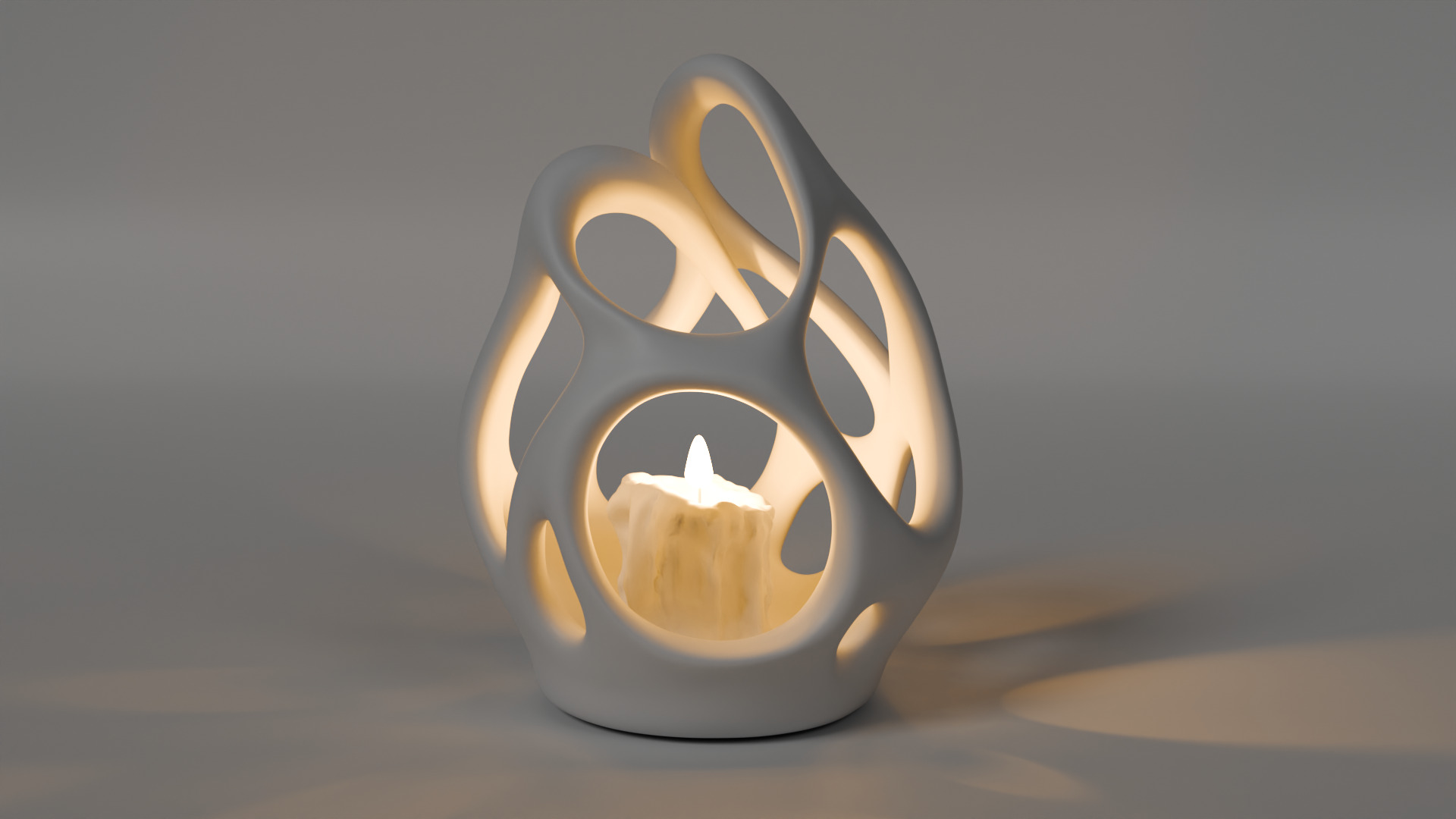 Candleholder Collection 3D Print Ready Interior Rendering Assets 3D print model_3