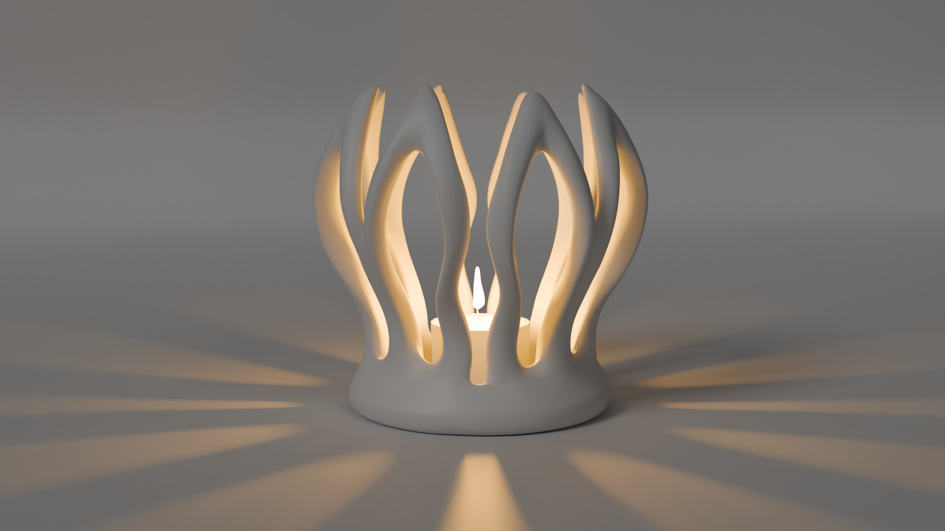 Candleholder Collection 3D Print Ready Interior Rendering Assets 3D print model_2