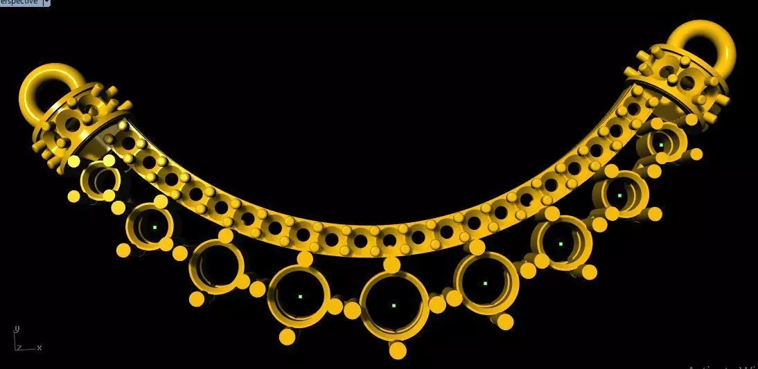 tanmaniya pendant 3dm file 3D print model_0