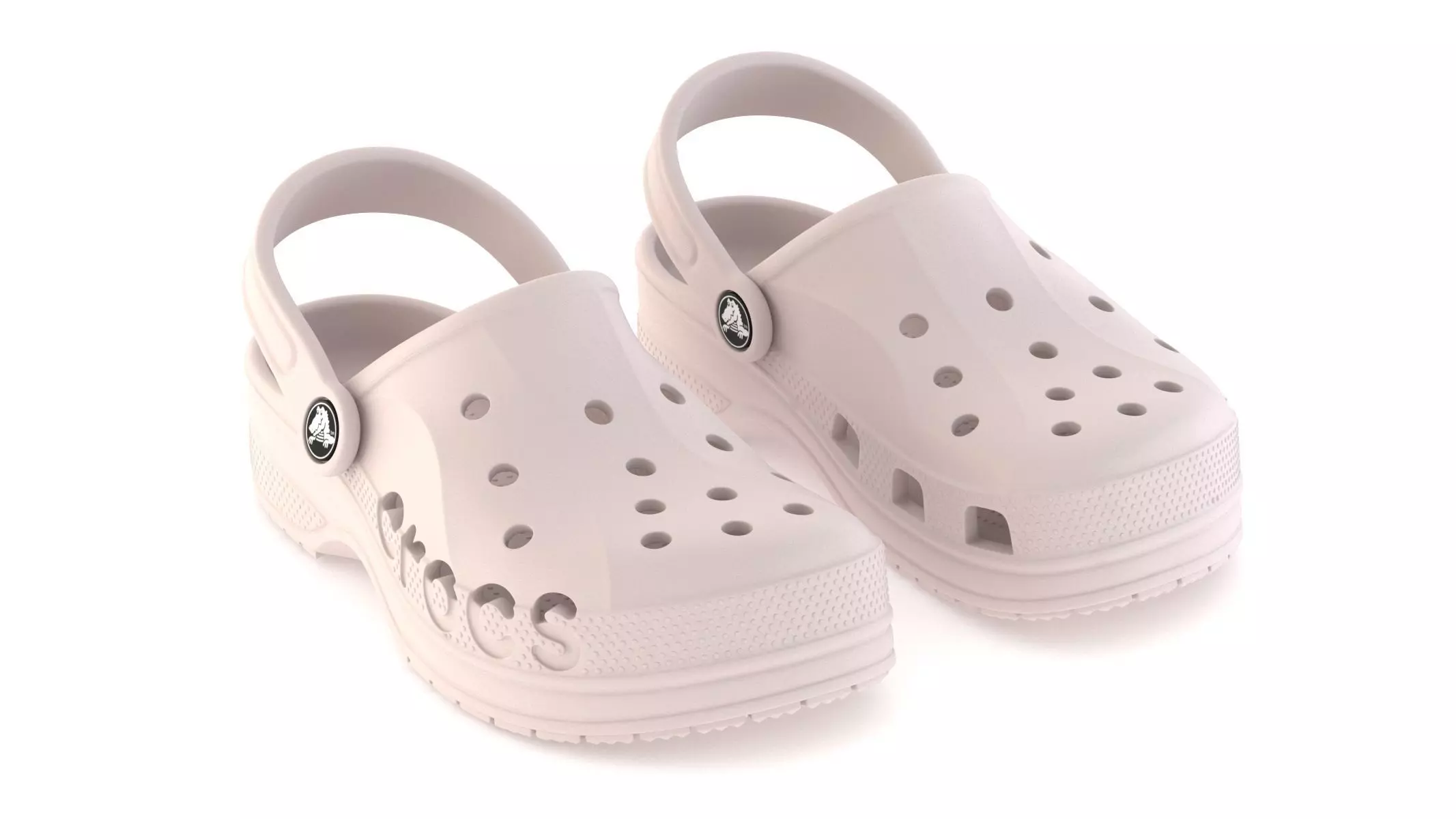 Crocs Baya Clog Barely Pink 3D model