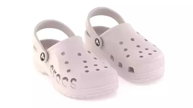 Crocs Baya Clog Barely Pink 3D model