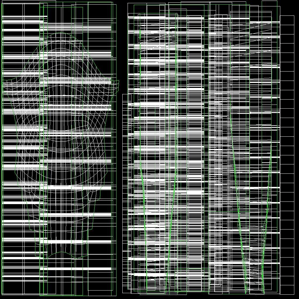 Female Hairstyle v2 Low-poly 3D model_16