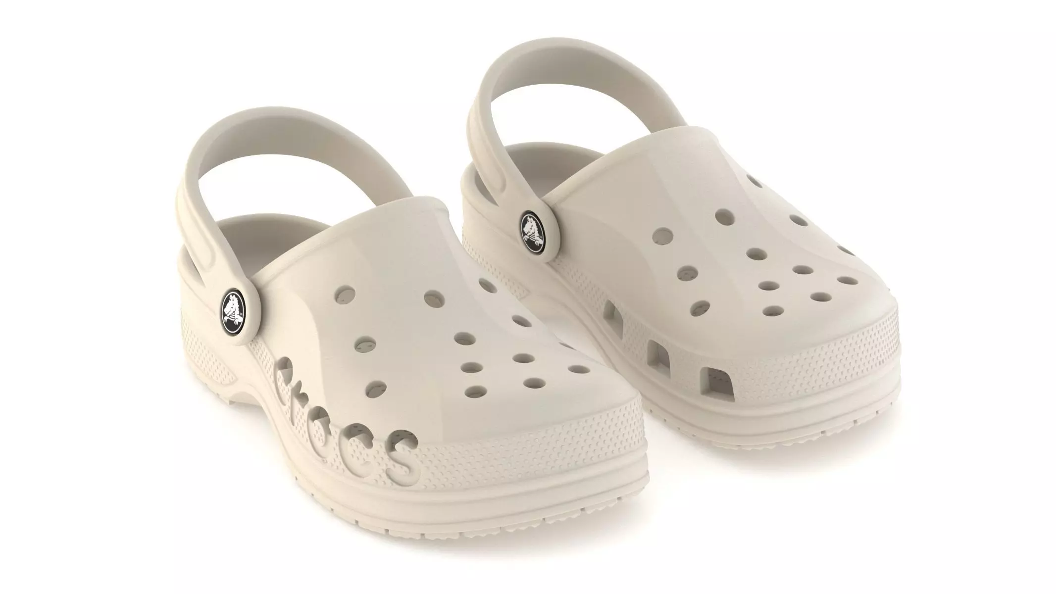 Crocs Baya Clog Cobblestone 3D model