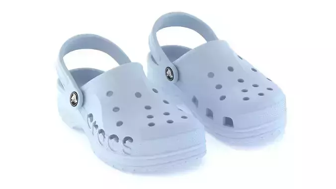 Crocs Baya Clog Mineral Blue 3D model