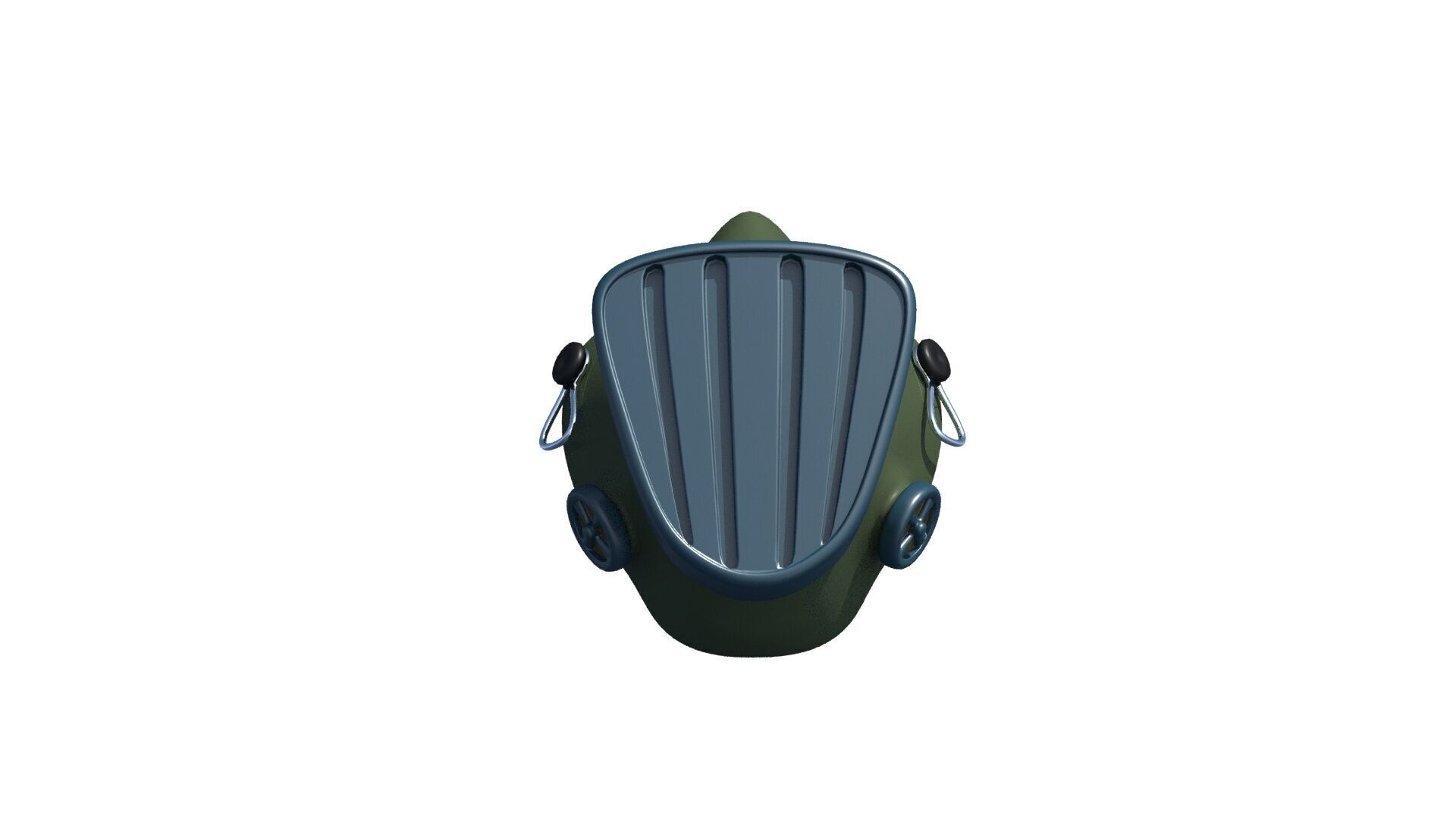 Mask Respirator 3D model_1