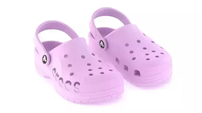 Crocs Baya Clog Orchid 3D model