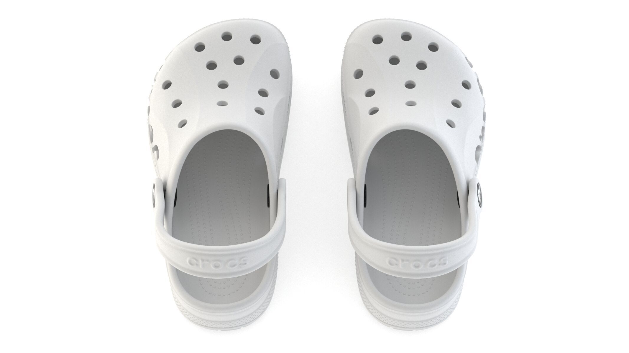 Crocs Baya Clog White 3D model_5