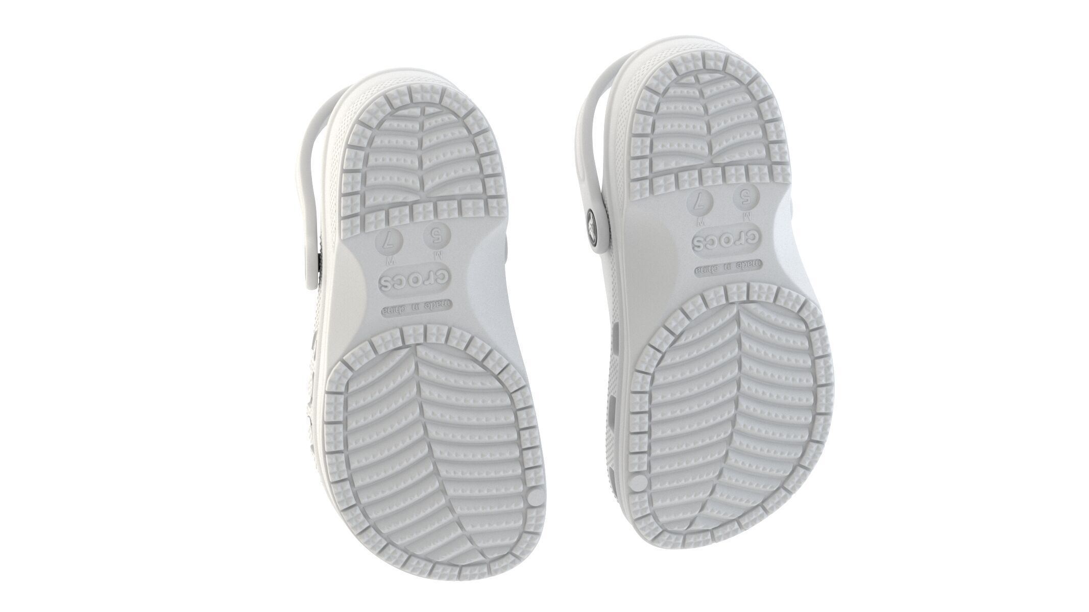 Crocs Baya Clog White 3D model_6