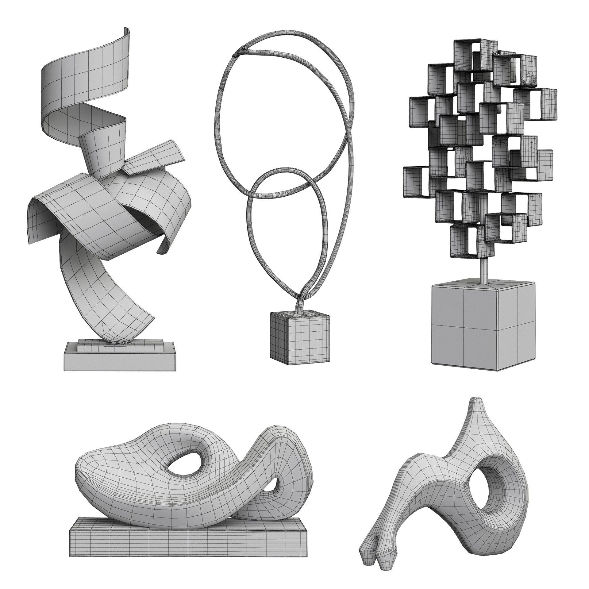 Sculptures 76 3D model_6
