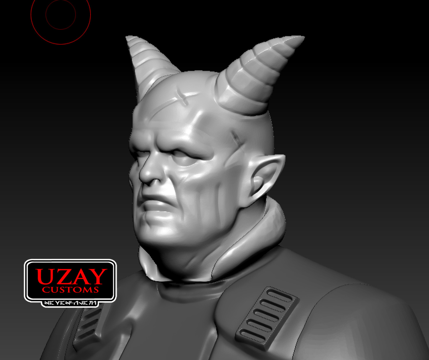 Star wars Mandalorian articulated BURG 3D print model_2