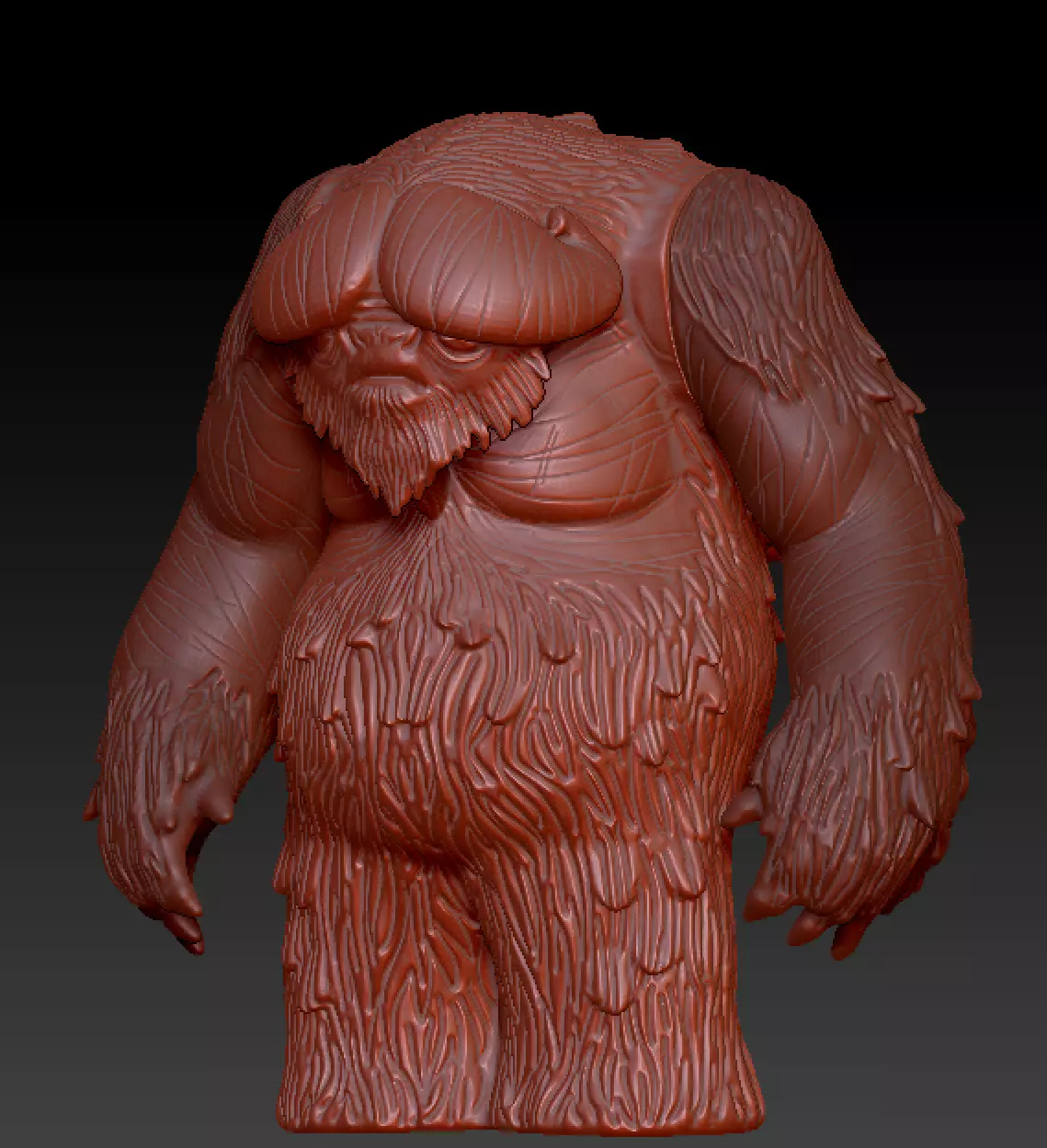 Star Wars Kijimi Citizen articulated 3D print model_0