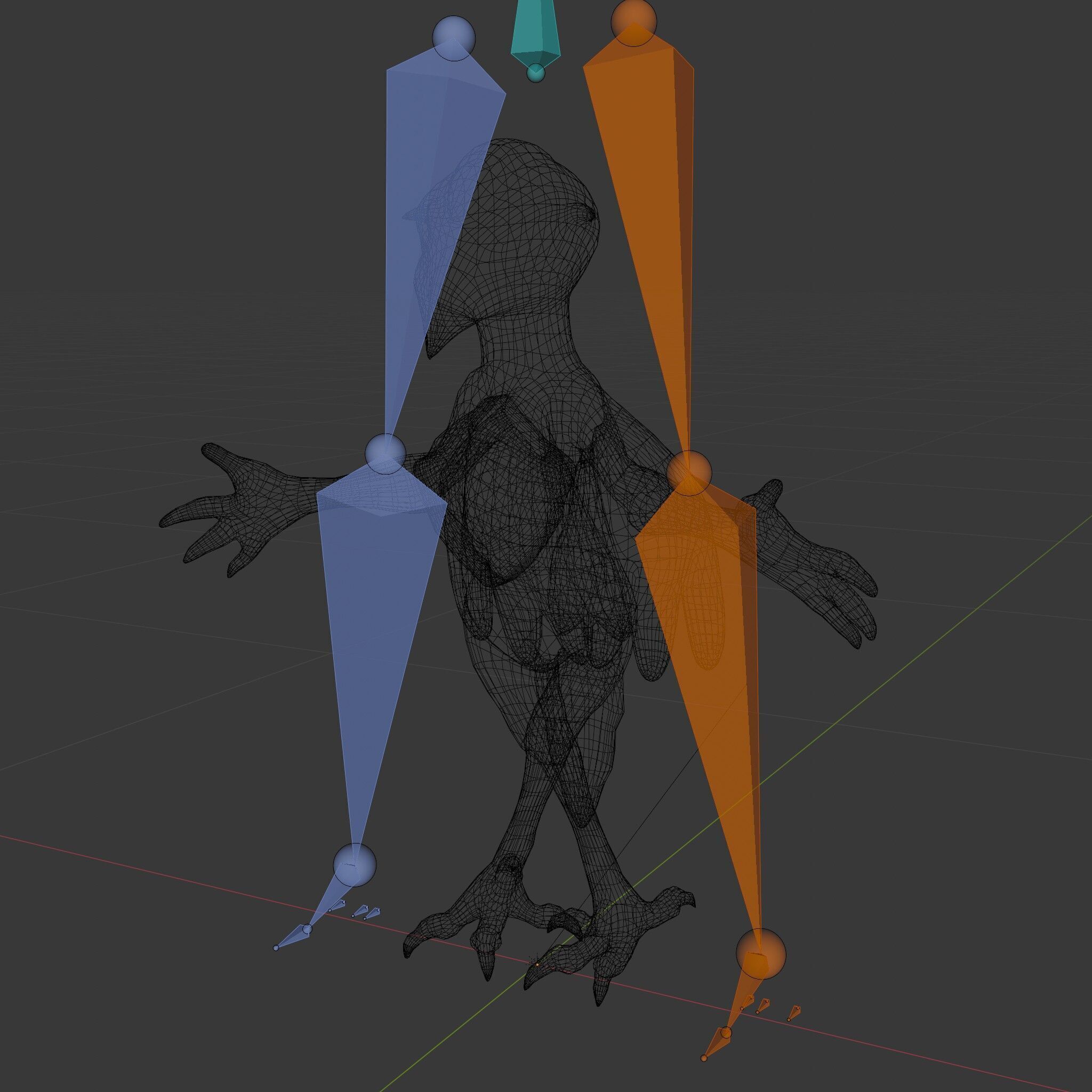 Feathered Guardian Owl Majestic Avian Warrior Character Model Low-poly 3D model_24