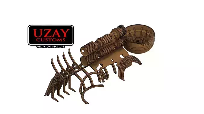 Star Wars JB-75 Starclipper Wreck Tatooine 3D print model