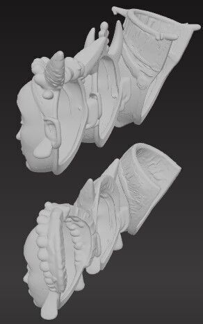 African Tribal Mask Collection  Vol2 3D print model_13