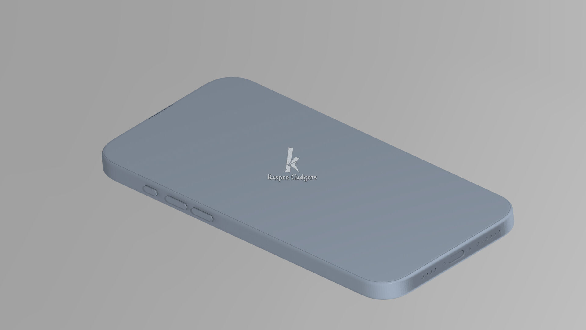 Apple iPhone 16 Pro Black White Desert Natural Titanium 4 colors 3D print model_7