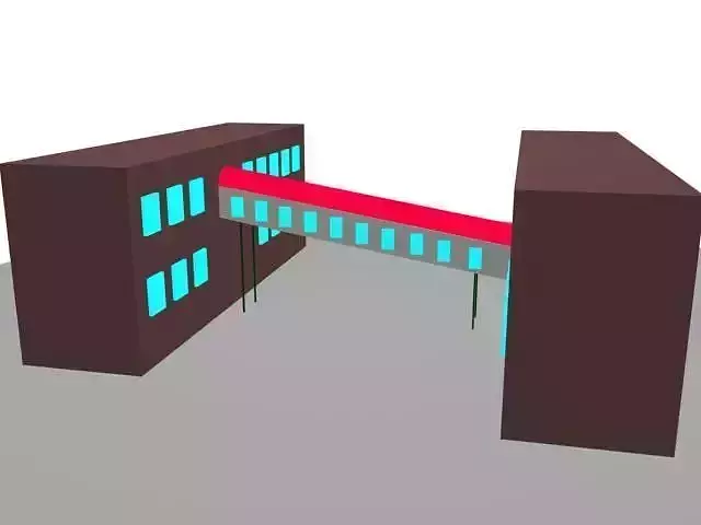 Industrial Conveyor Setup with High-Quality 3ds Max Model