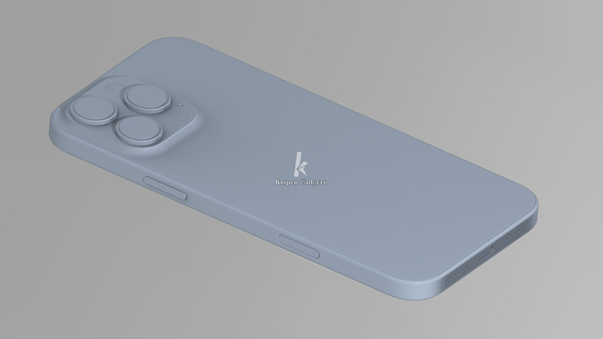 Apple iPhone 16 Pro Max Black White Desert Natural Titanium 3D print model_8