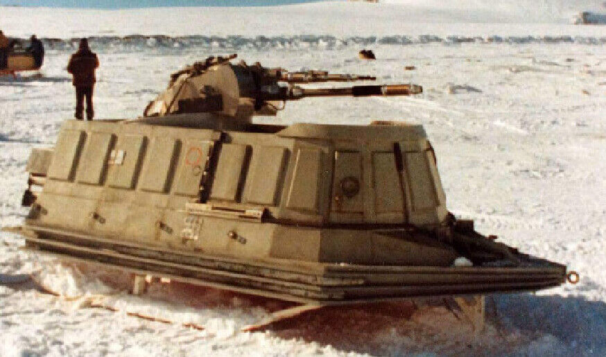 Star wars Rebel Cannon Sled empire strikes back 3D print model_12