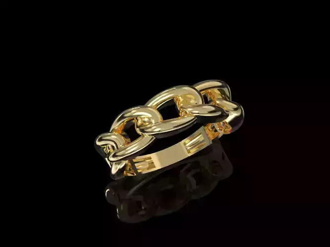 Cuban Chain Ring