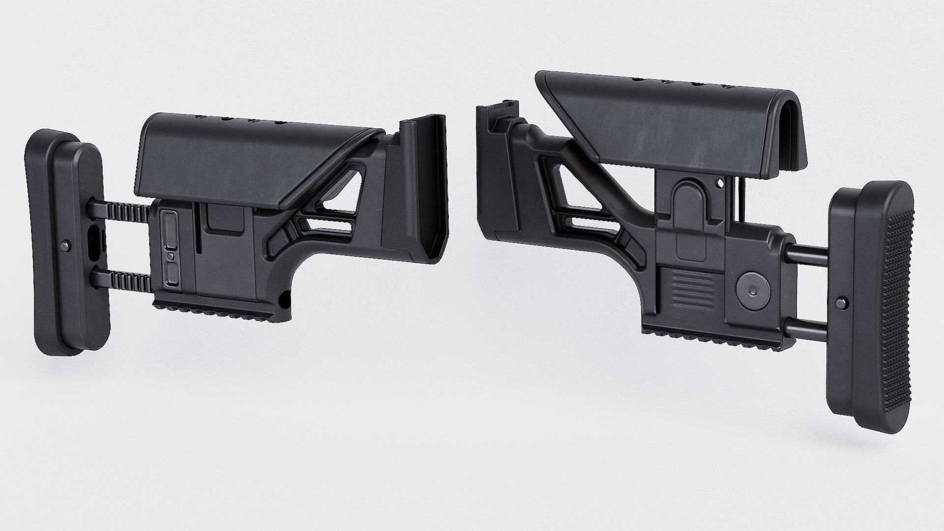 FN MK 20 SSR Stock Low-poly 3D model_6