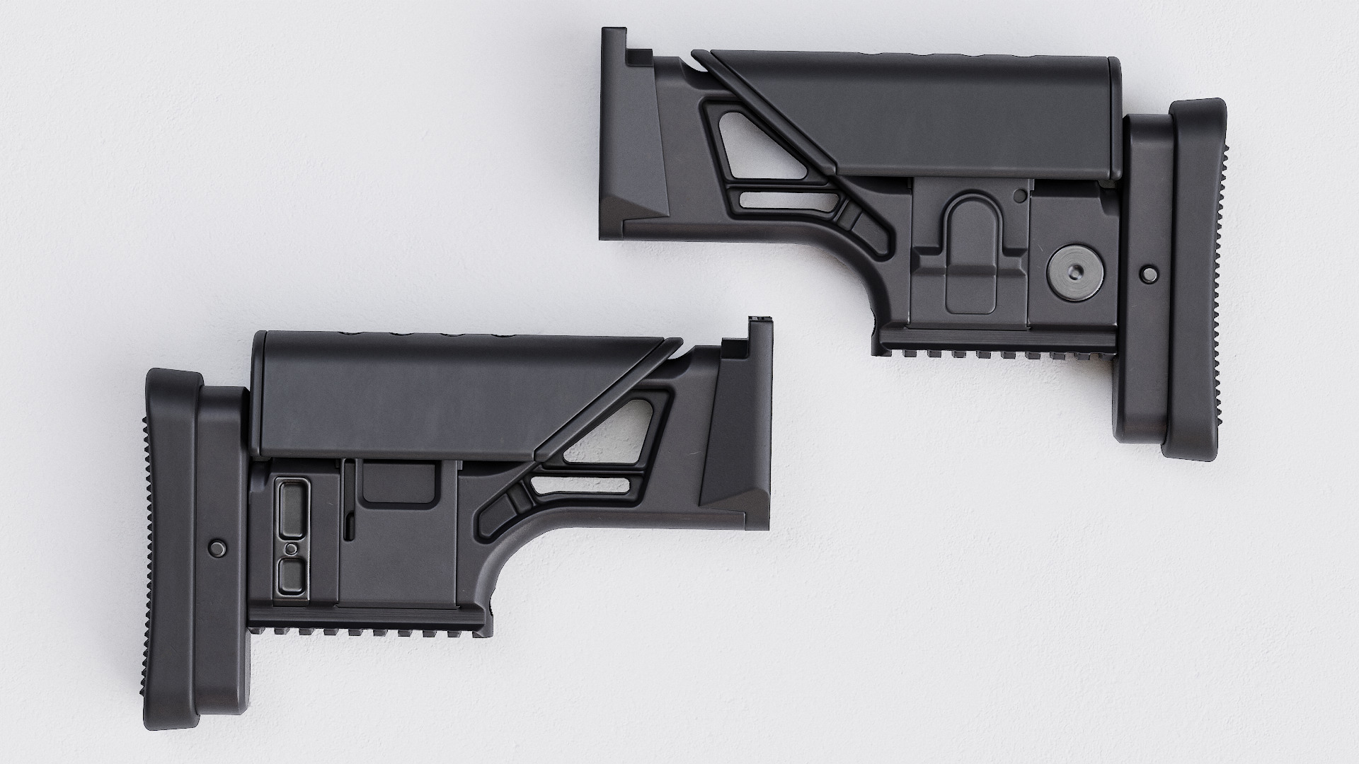 FN MK 20 SSR Stock Low-poly 3D model_1