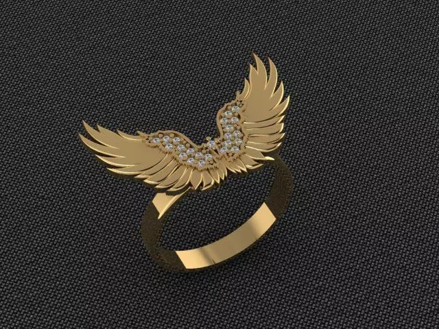 angel ring Free 3D model