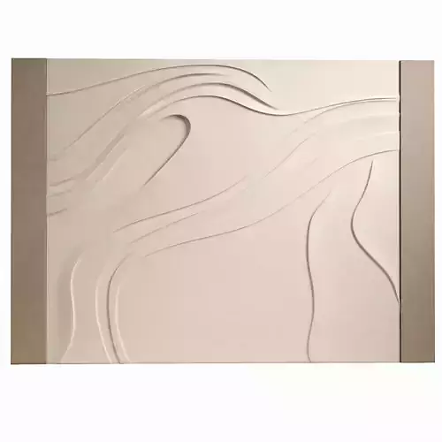 Decorativ panel wave 27